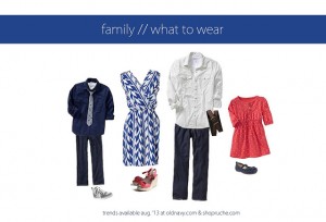 August 2013 What to Wear Family