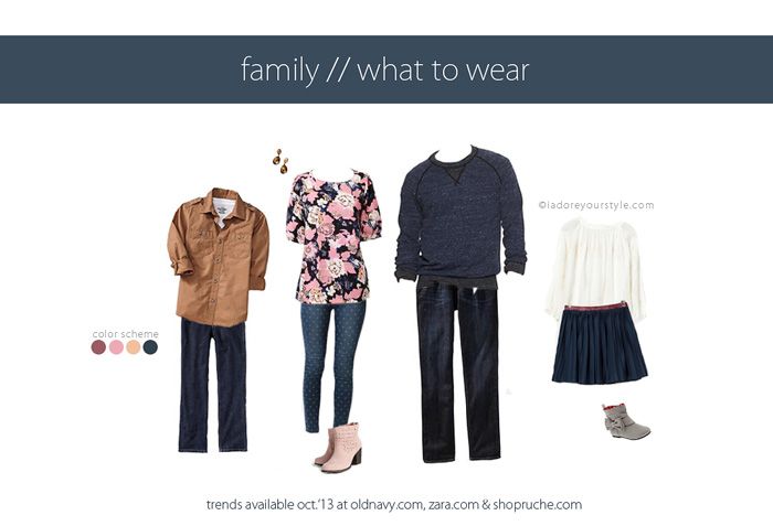 October Family What to Wear
