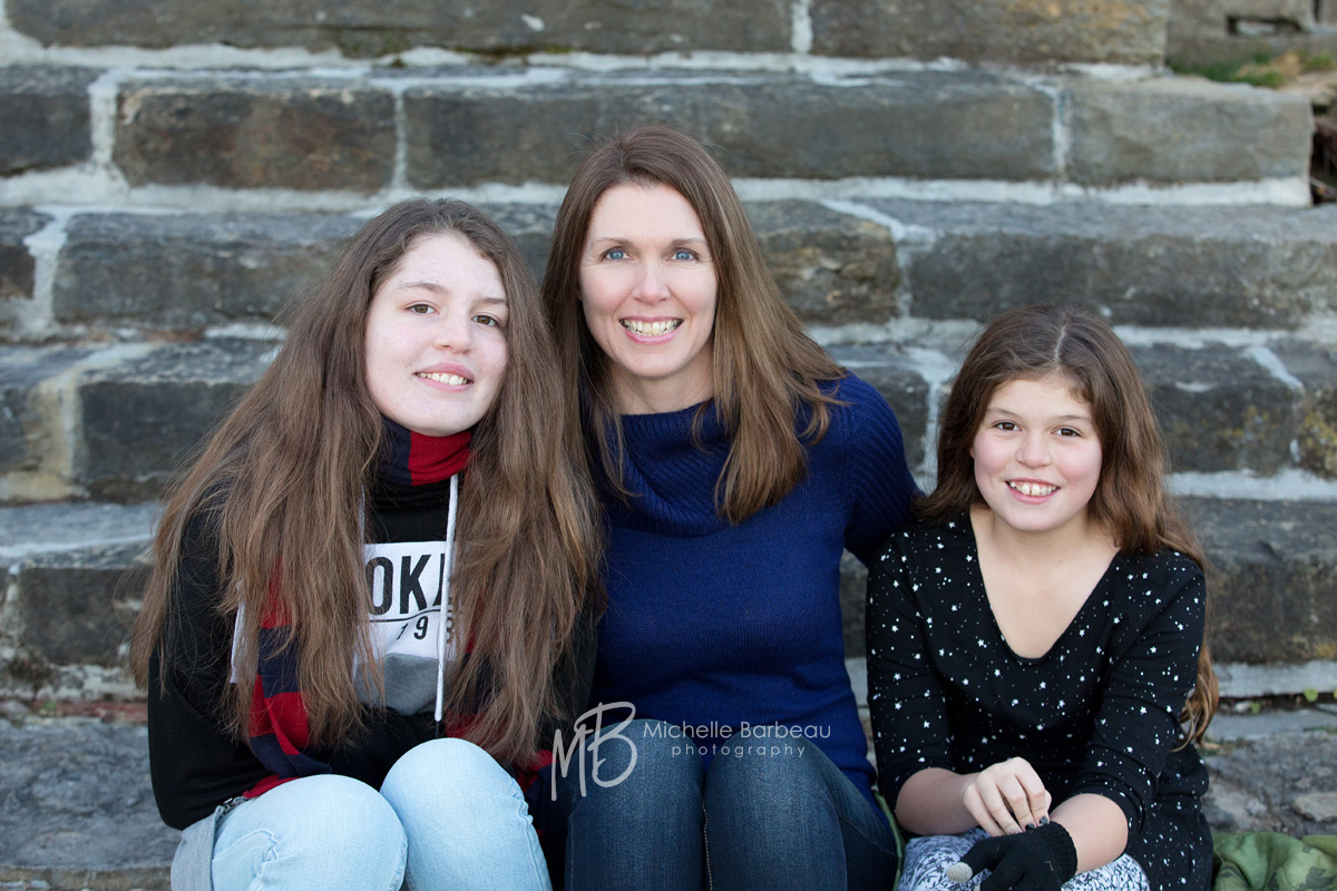 Stittsville Family Photographer Mother With Daughters Michelle